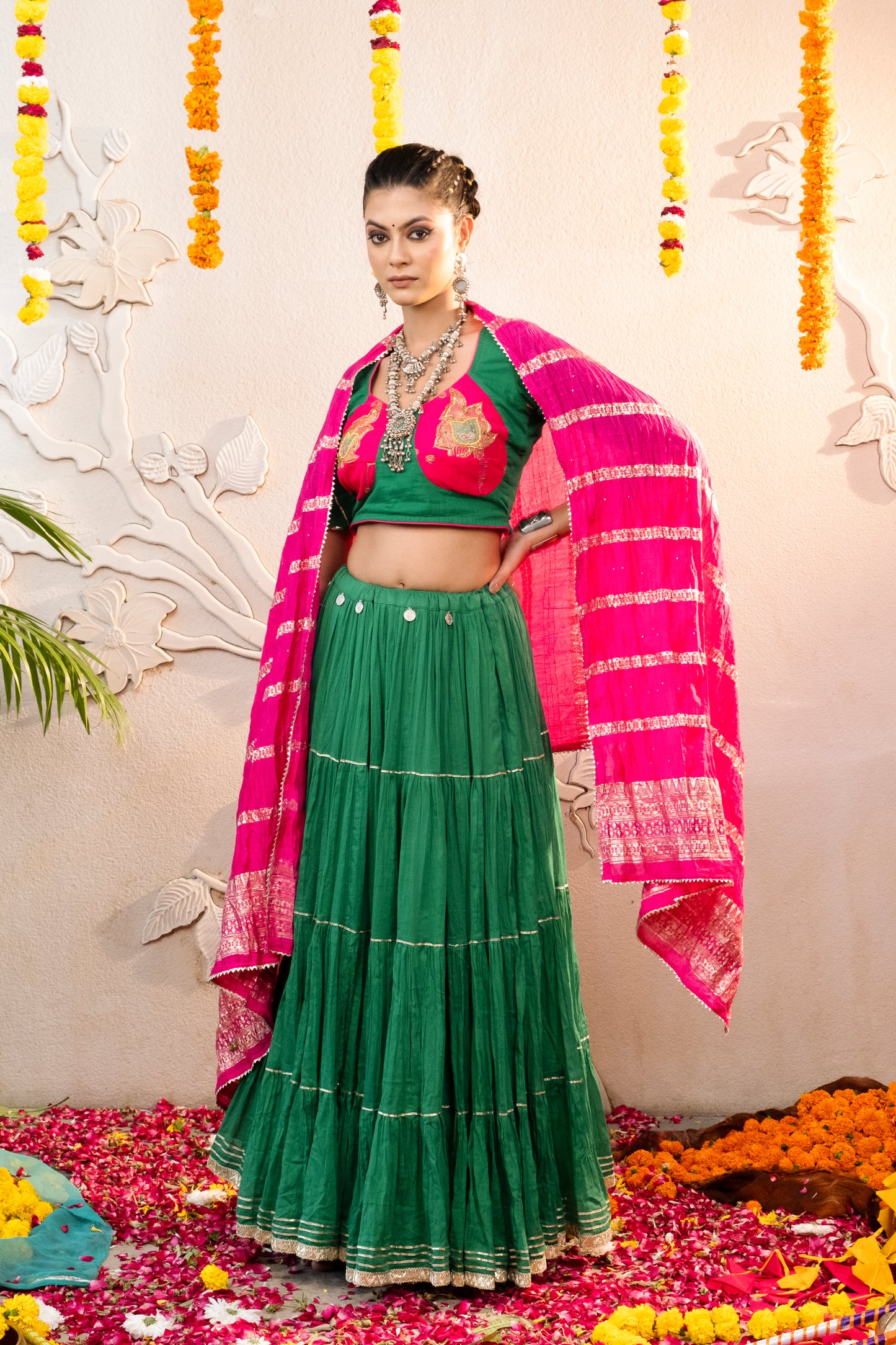 Harini Lehenga, Choli with Dupatta