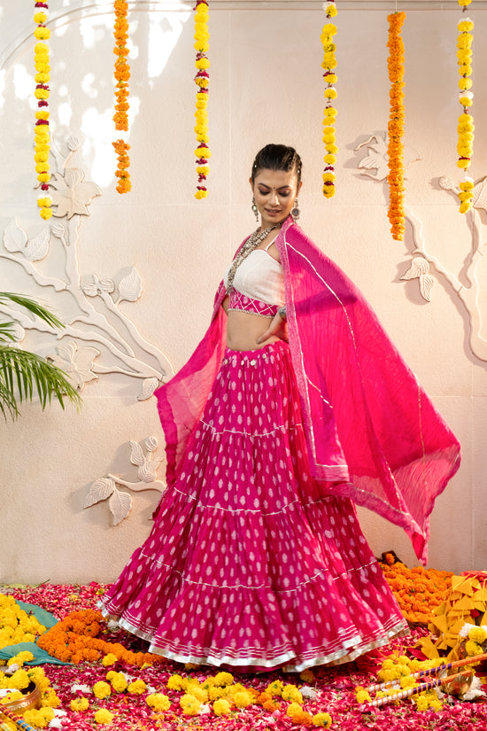 Rohini Lehenga, Choli with Dupatta