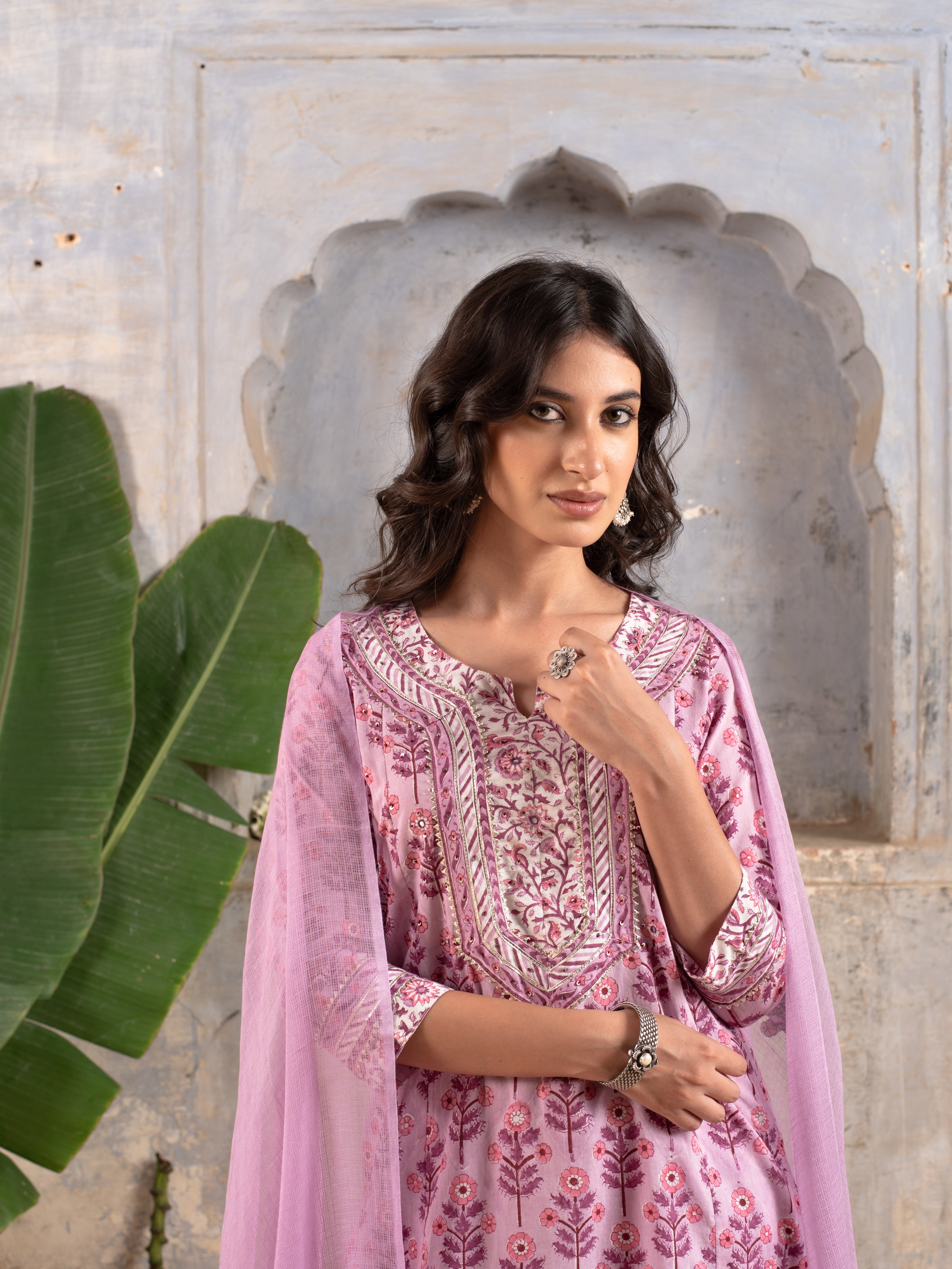 Nehal Kurta Dupatta Set(Pant Not Included)
