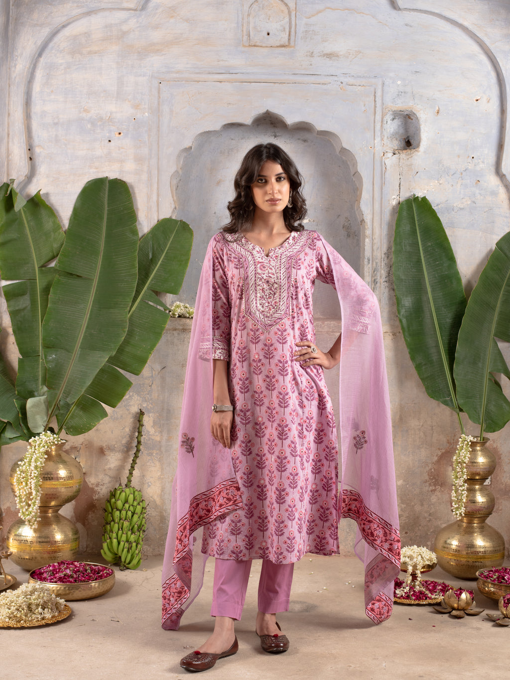 Nehal Kurta Dupatta Set(Pant Not Included)