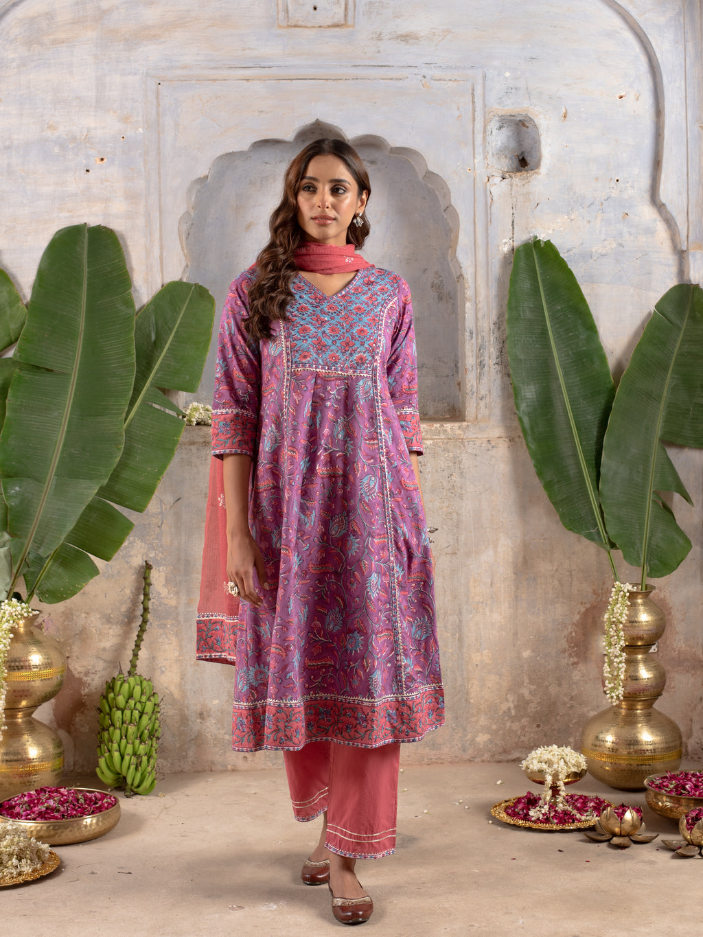 Maanya Kurta Dupatta set (Pant Not Included)