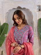 Maanya Kurta Dupatta set (Pant Not Included)