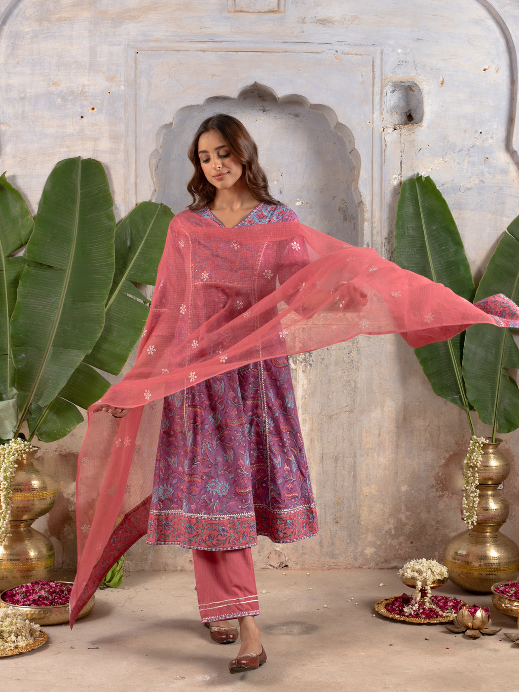 Maanya Kurta Dupatta set (Pant Not Included)