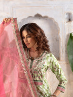 Kanak Kurta Dupatta Set(Pant Not Included)
