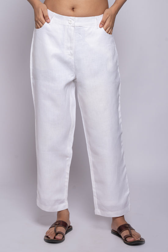 Linen Pant-Women's Trousers