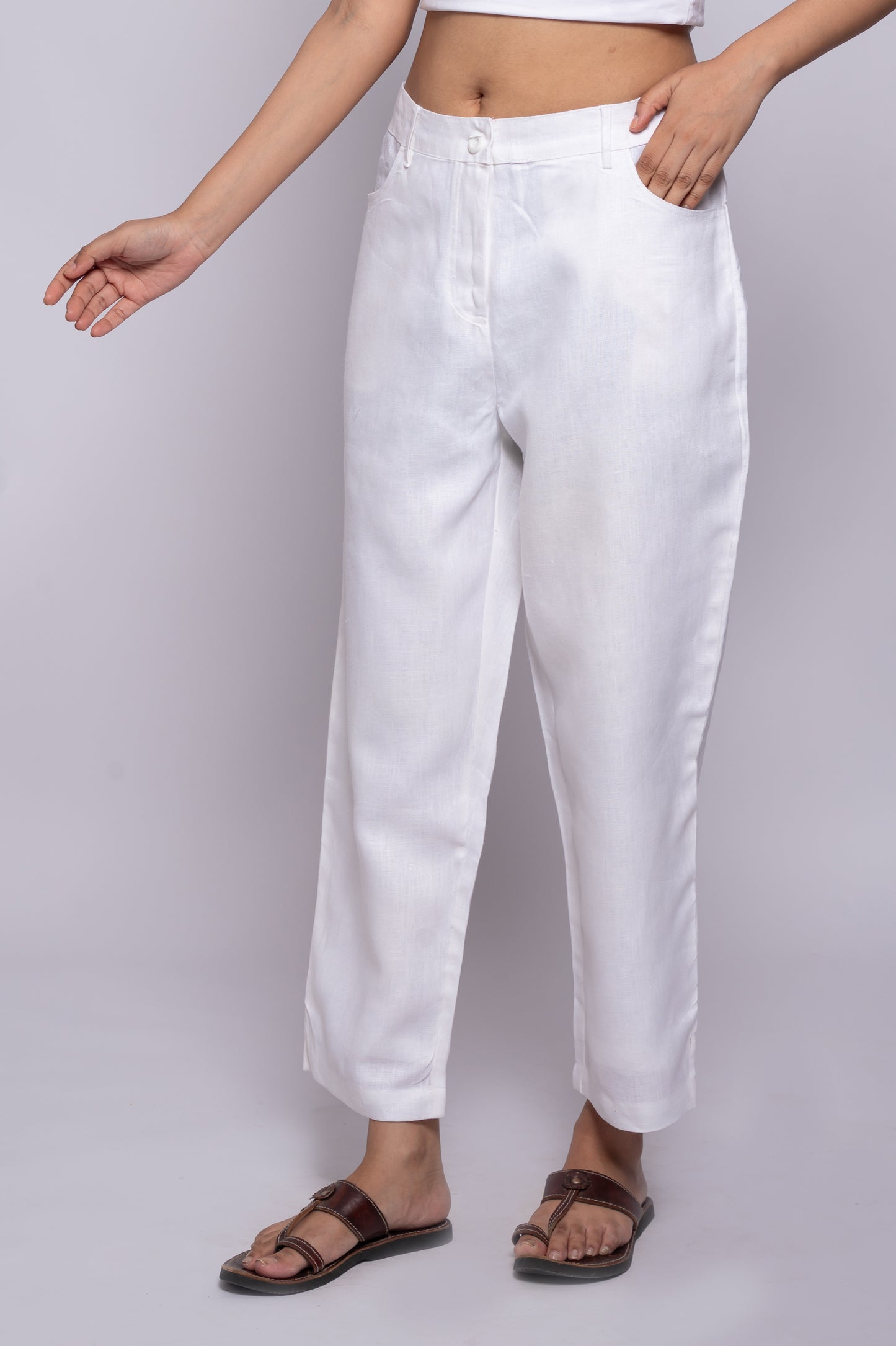 Linen Pant-Women's Trousers