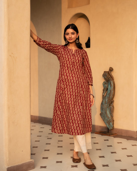 Anshika Streight Kurta