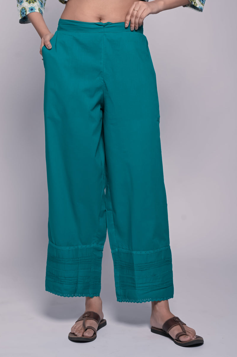 Cotton Printed Palazzo For Women's