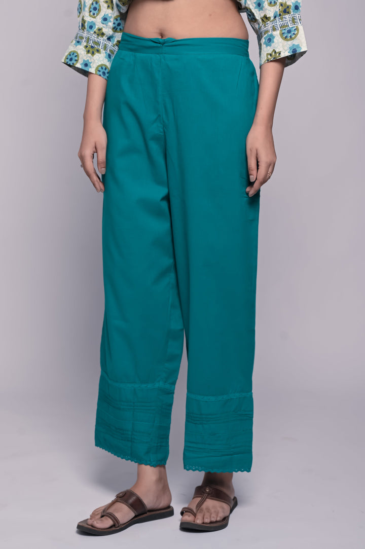Cotton Printed Palazzo For Women's