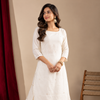 Off-White Chanderi Kurta