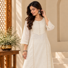 White Kurta Pant Set