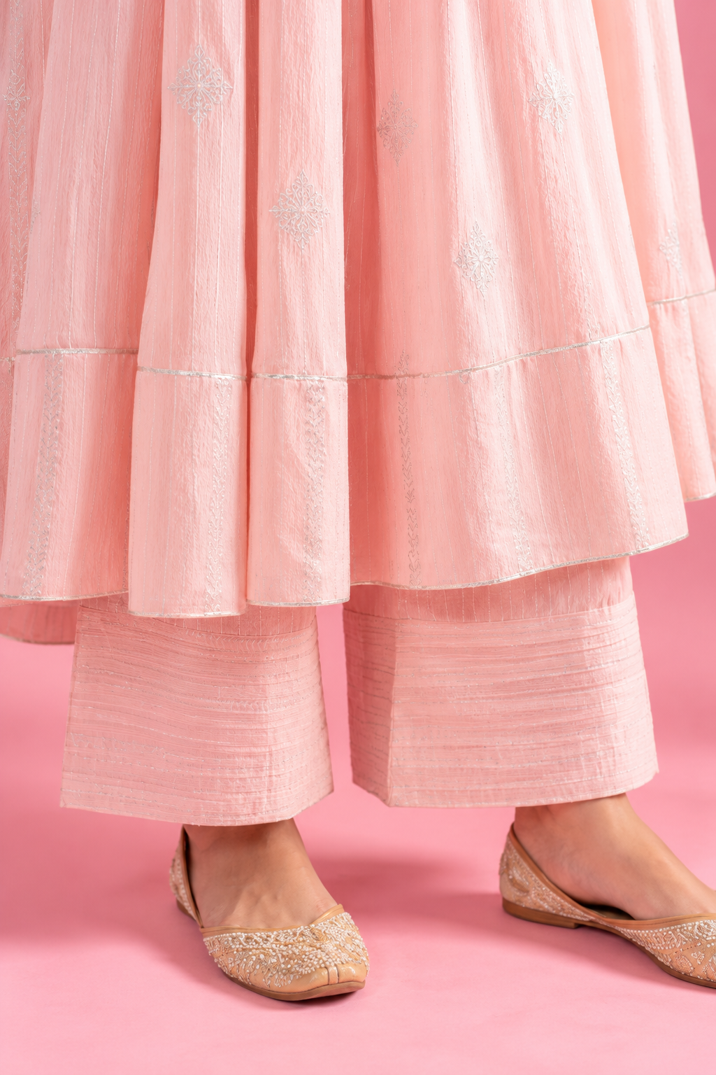 Baby pink Complete suit set