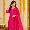 Pink kurta Dupatta