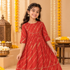 Deep Red Frock