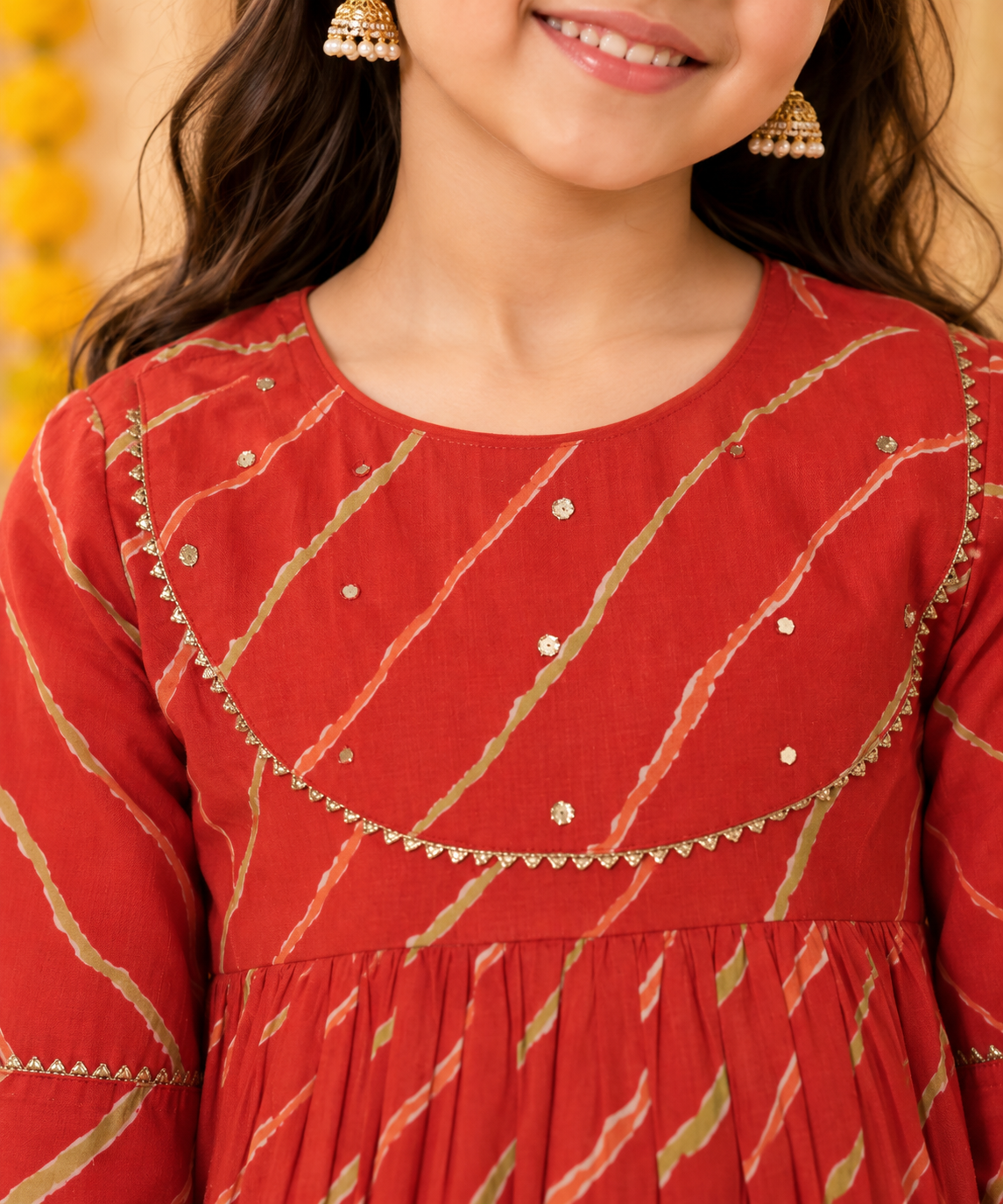 Deep Red Frock