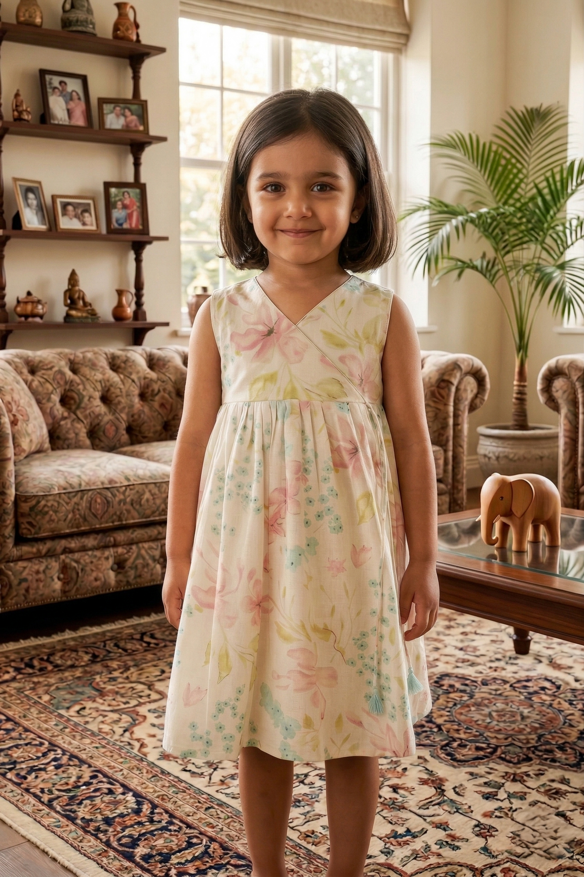 Beige Frock
