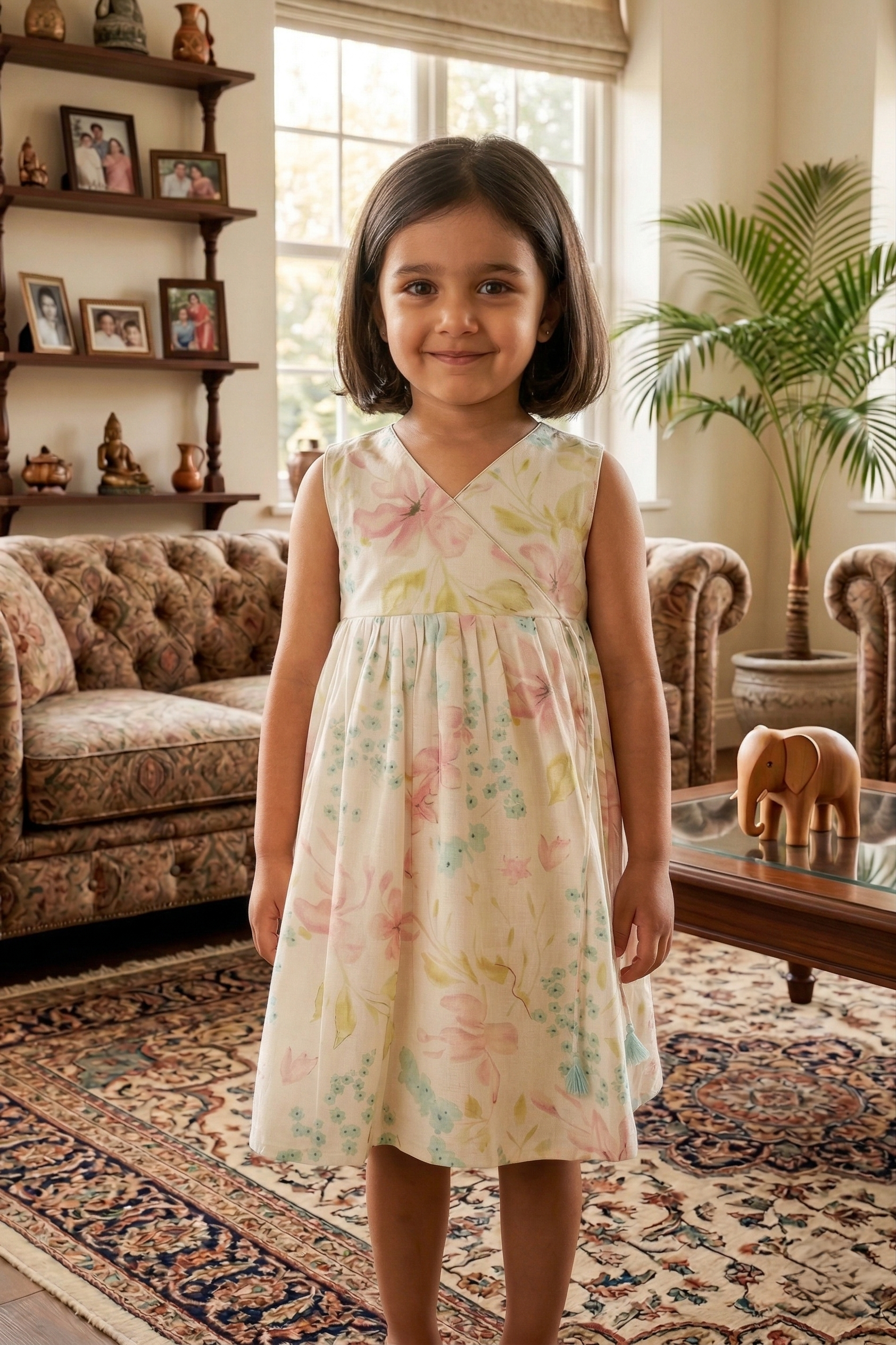 Beige Frock