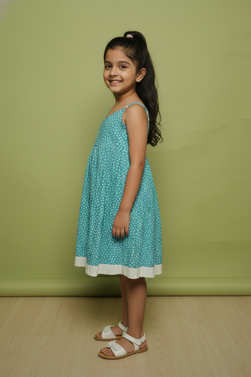 Sea Blue Frock