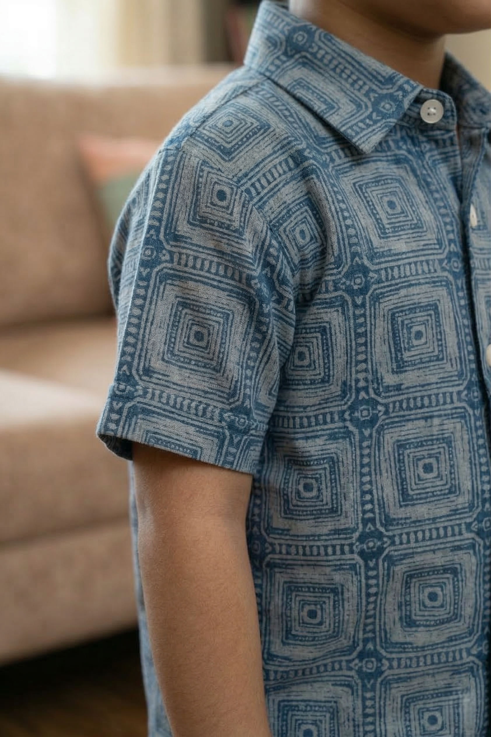 Dusty Blue Shirt
