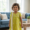 Lime Yellow Kurta Dhoti Dupatta Set