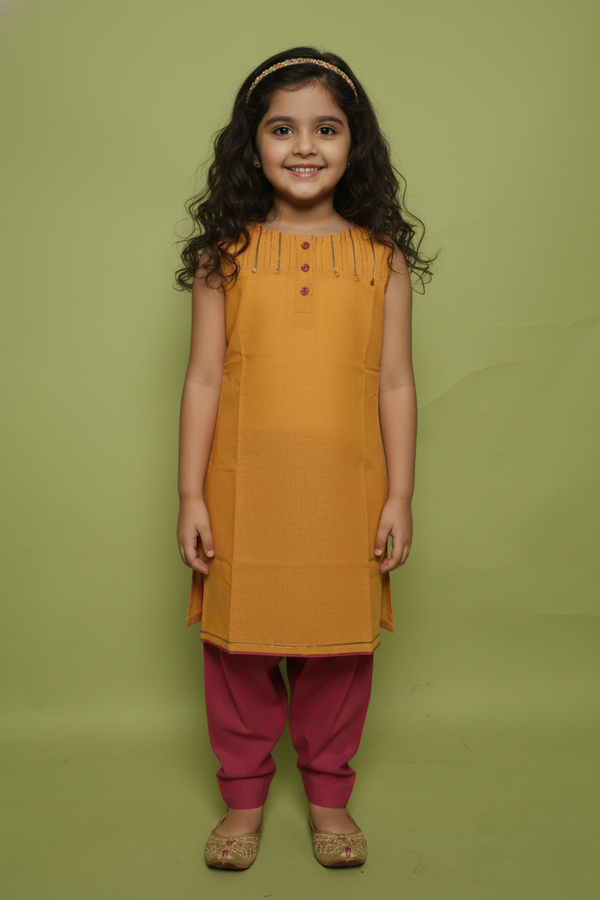 Yellow Kurta Salwar