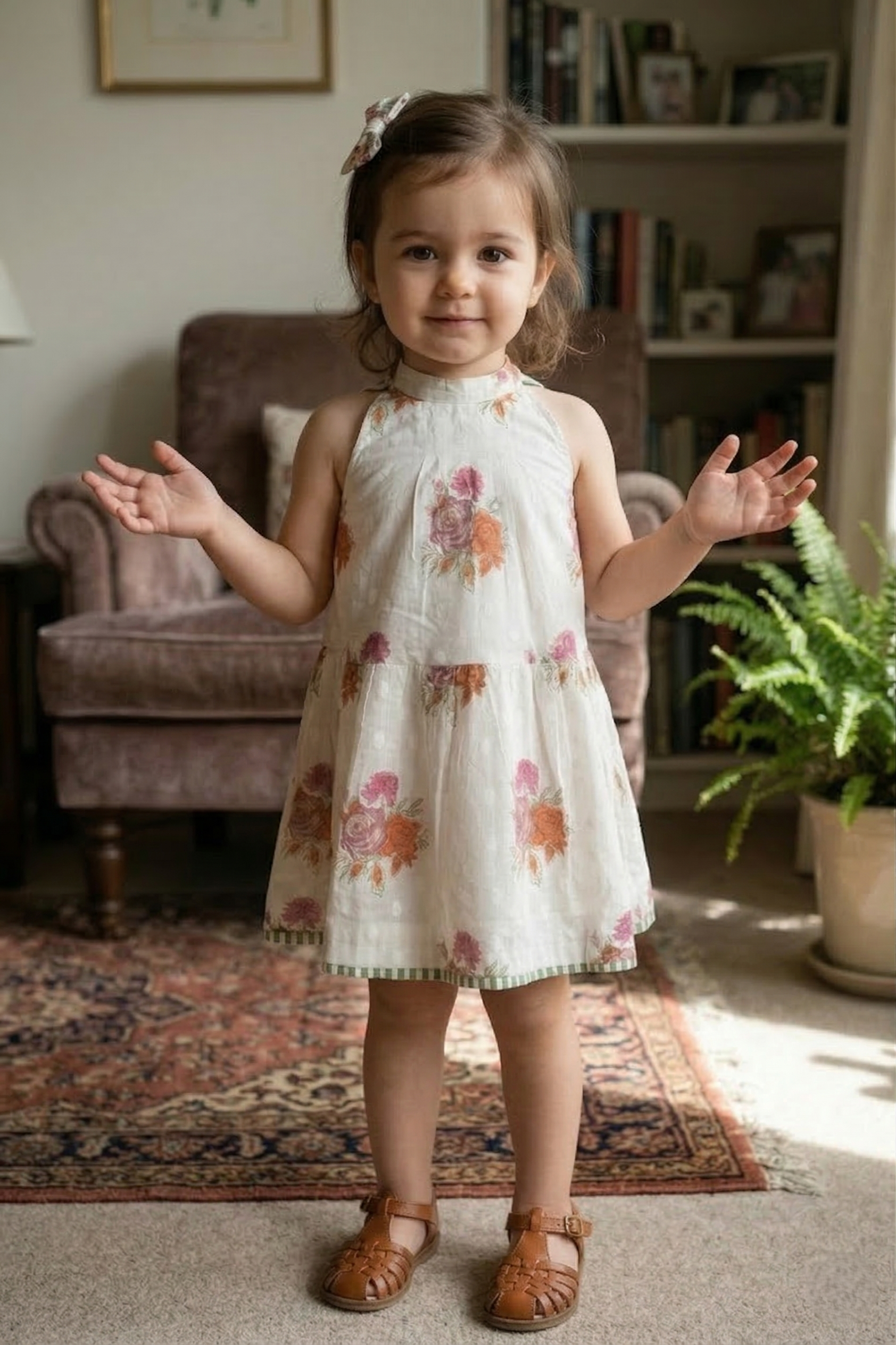 Cream Frock