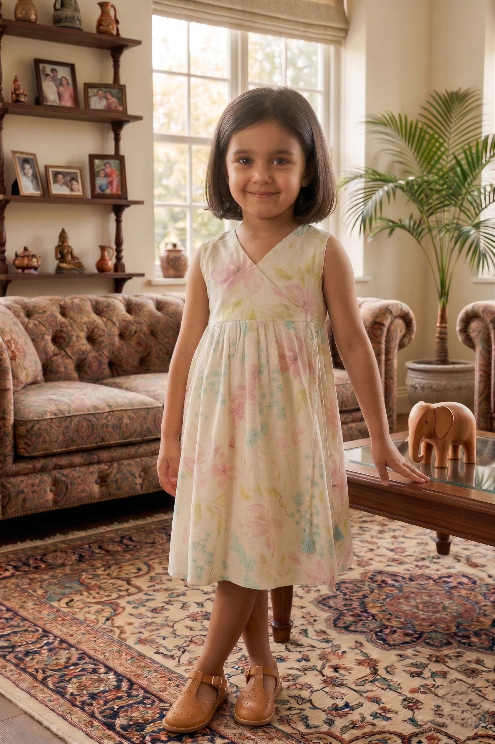 Beige Frock