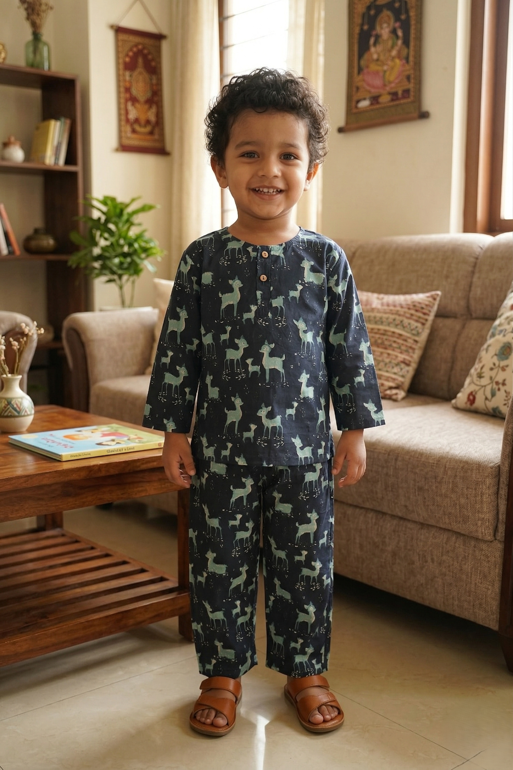Navy Blue Lounge Wear