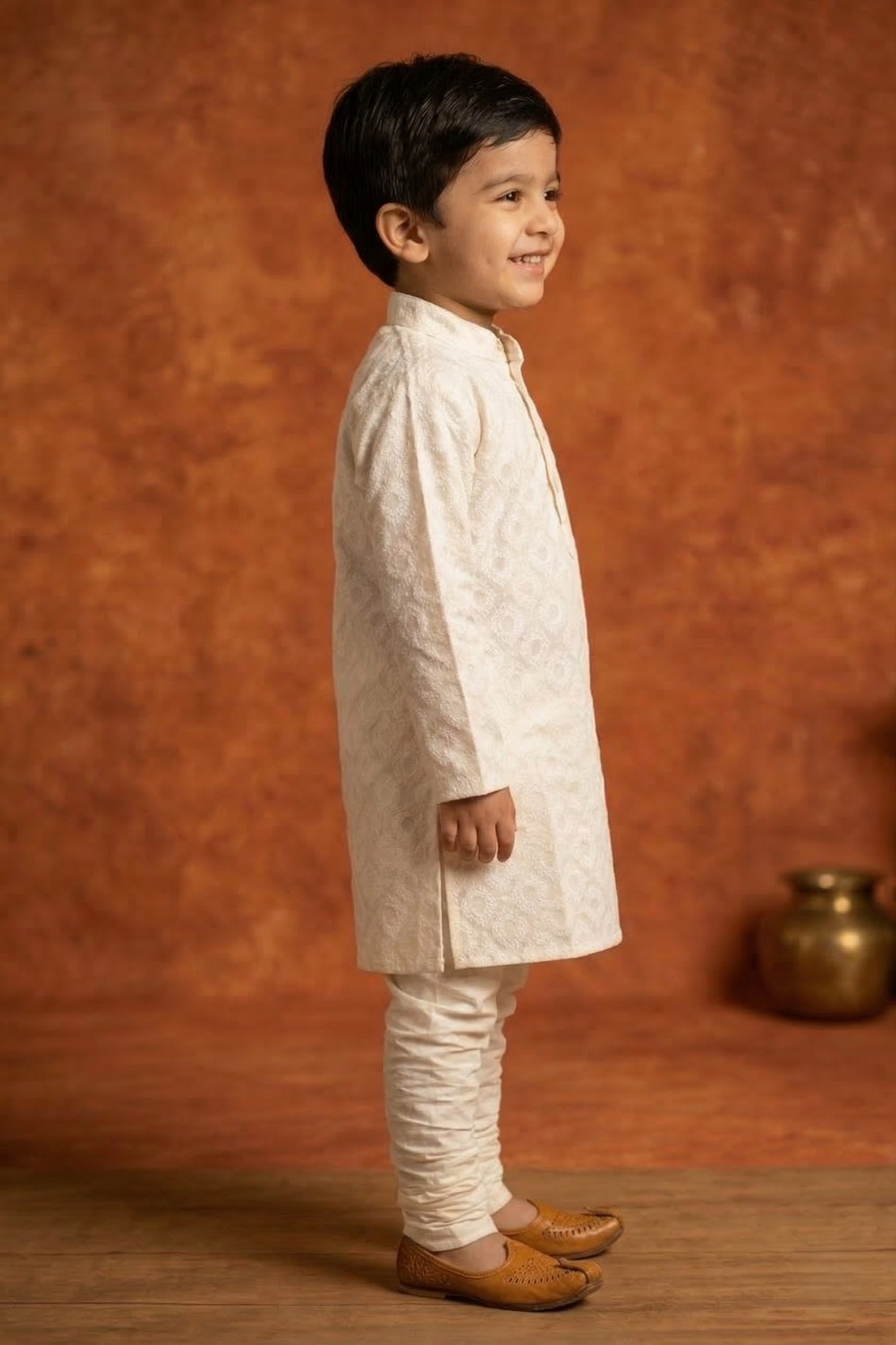 Ivory Boy's Kurta