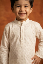 Ivory Boy's Kurta