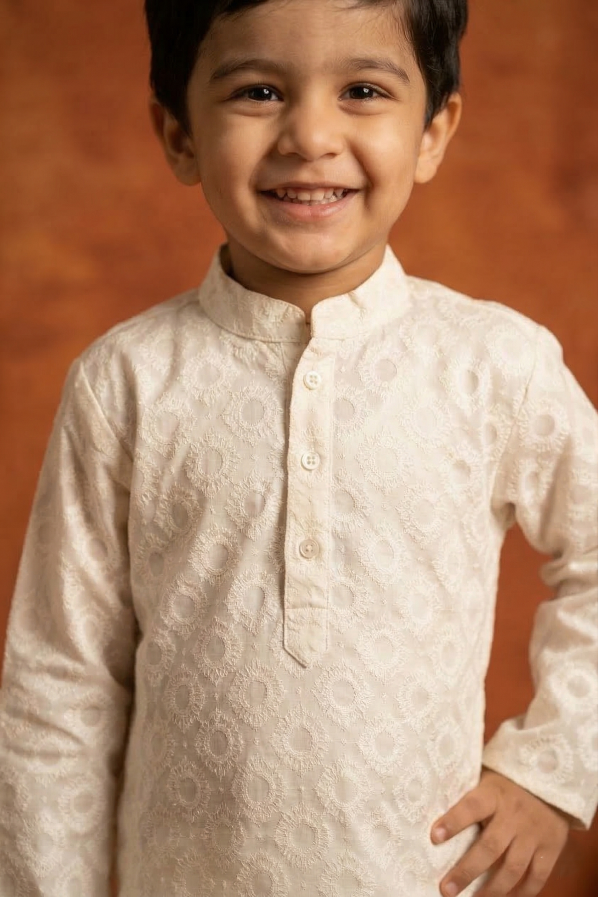 Ivory Boy's Kurta