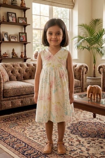 Beige Frock