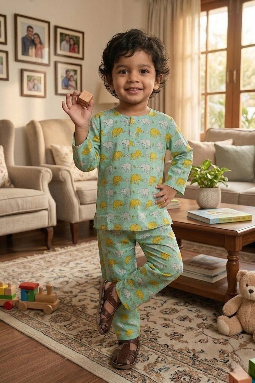 Aqua Green Lounge Wear