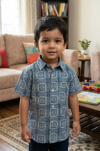 Dusty Blue Shirt