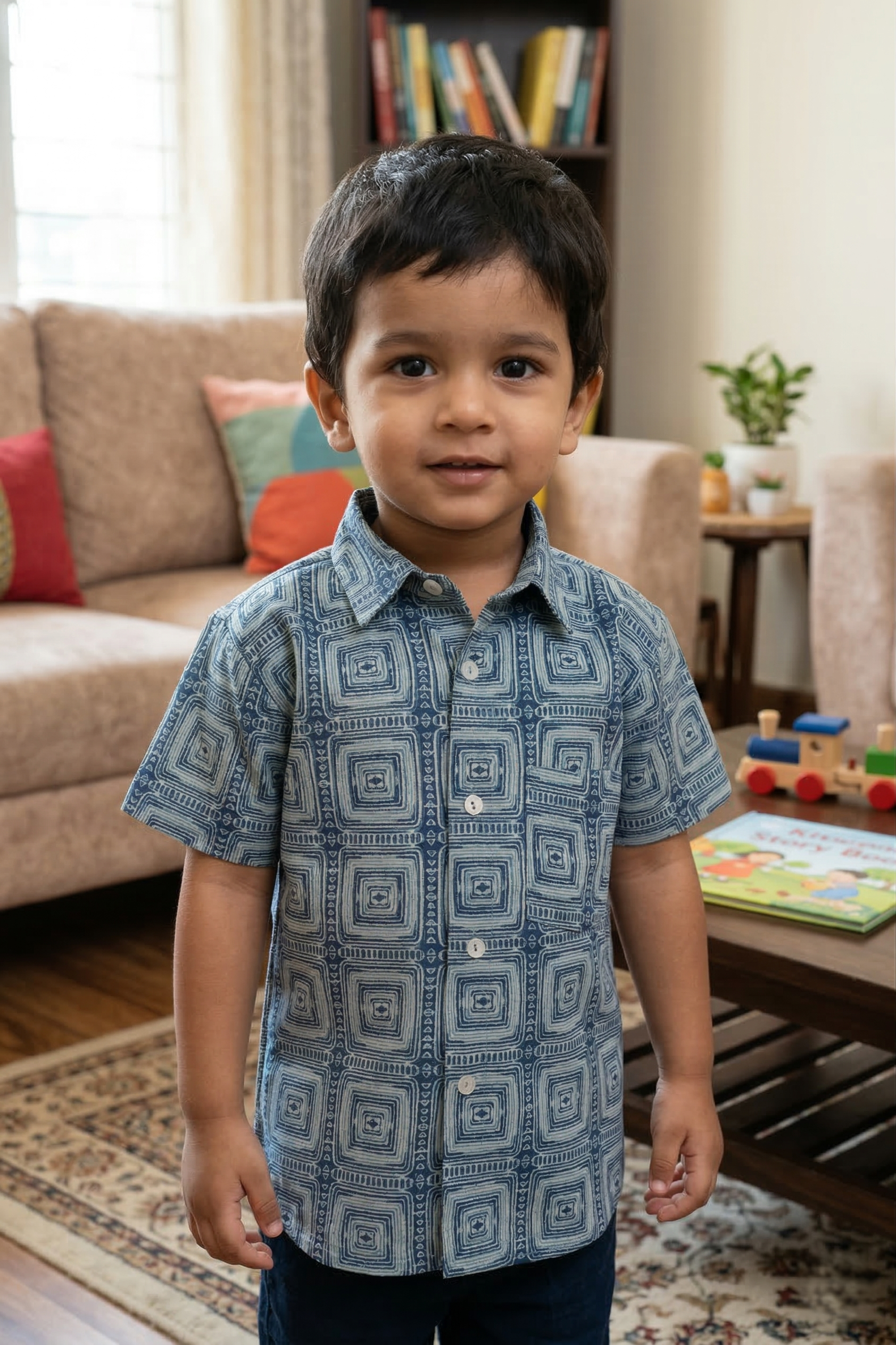 Dusty Blue Shirt