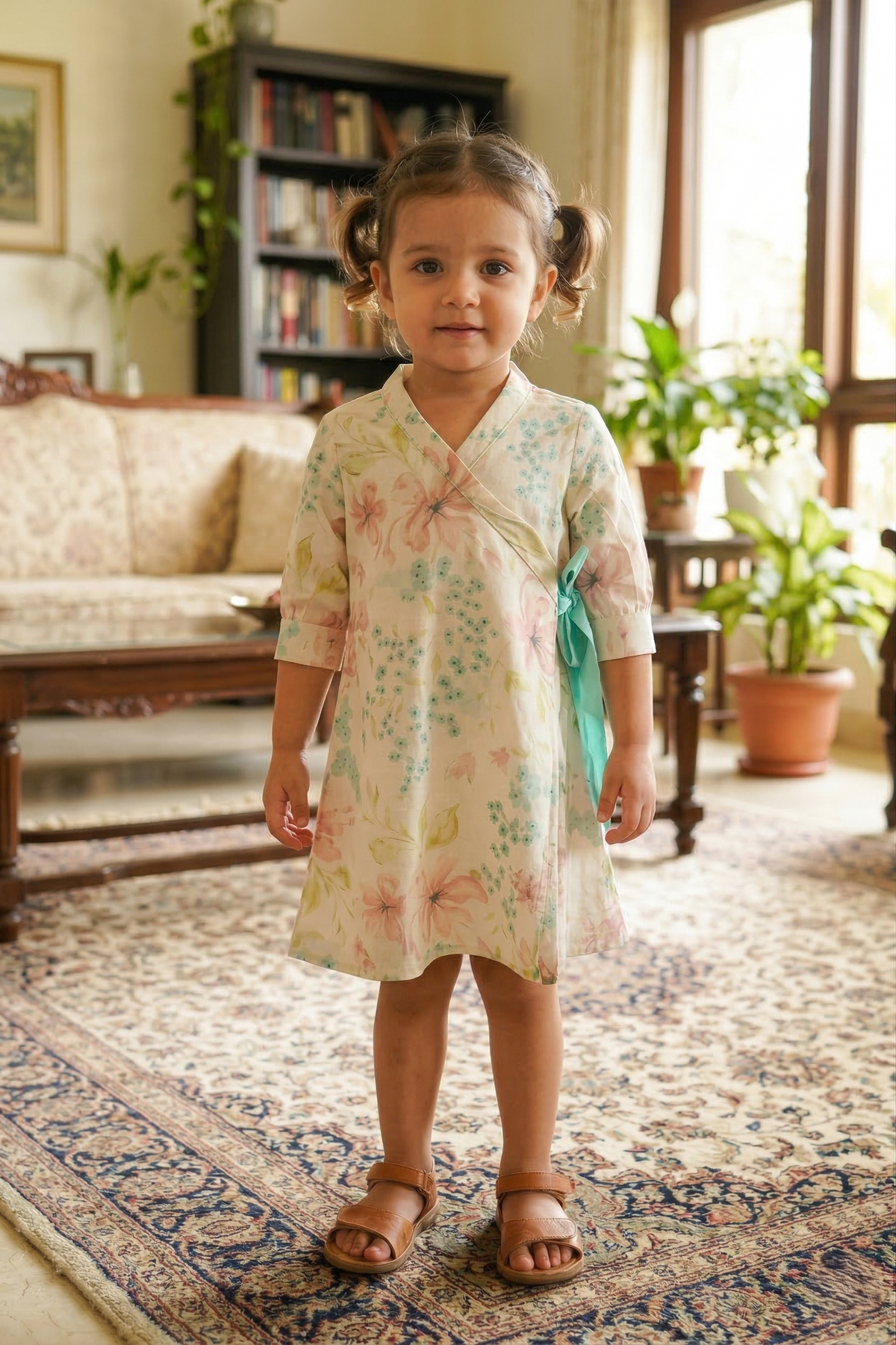 Soft Off-White Frock