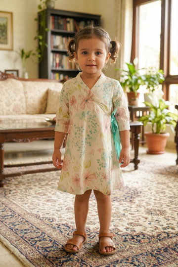Soft Off-White Frock