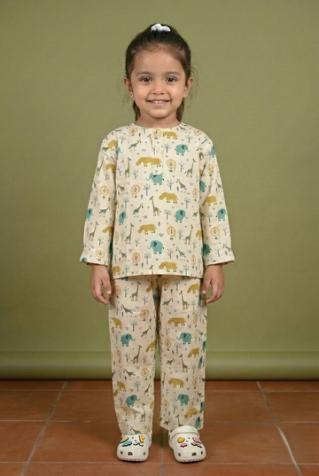 Beige Lounge Wear
