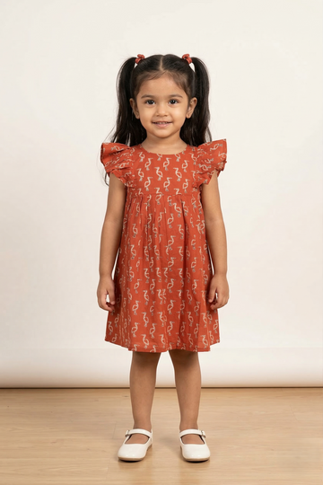 Rust Red Frock