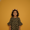 Coffee Brown Flared Frock