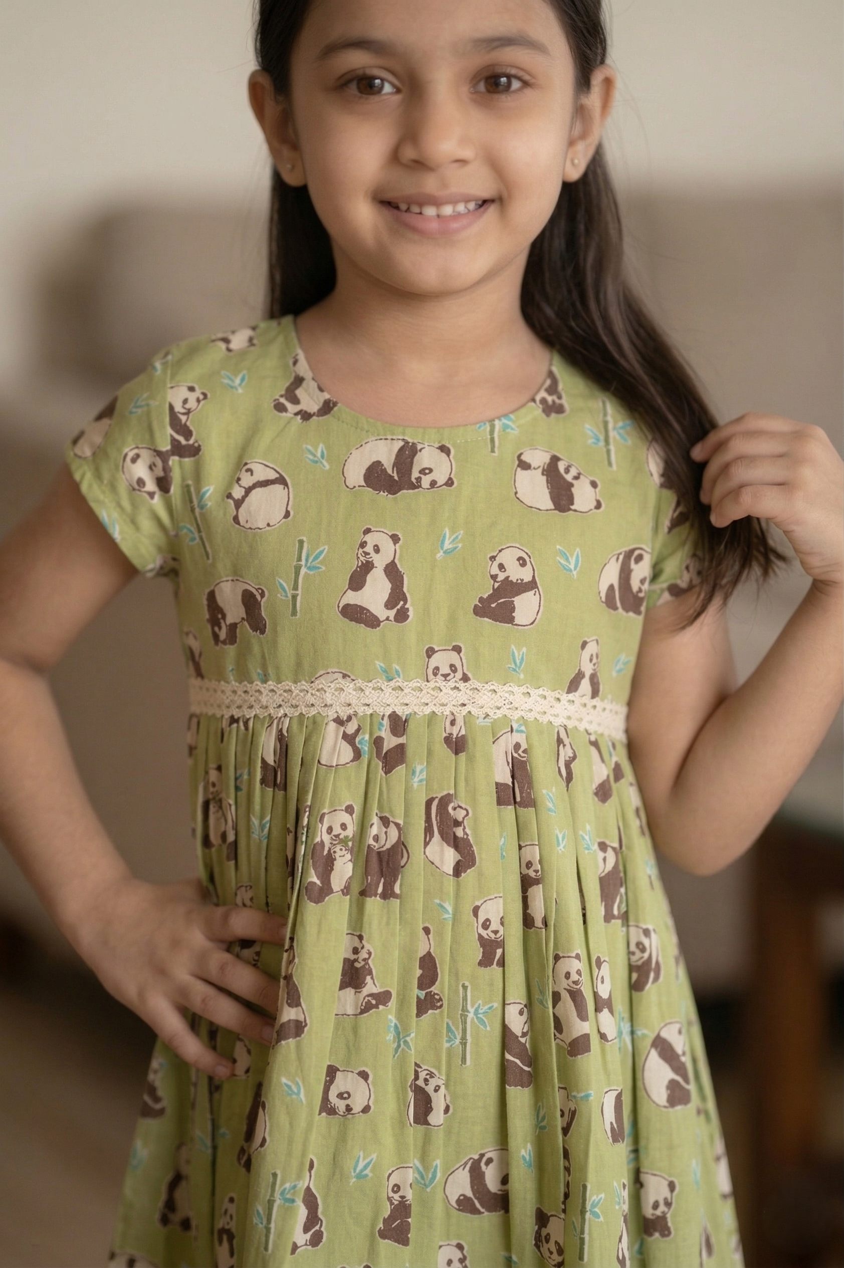 Earthy Green Frock