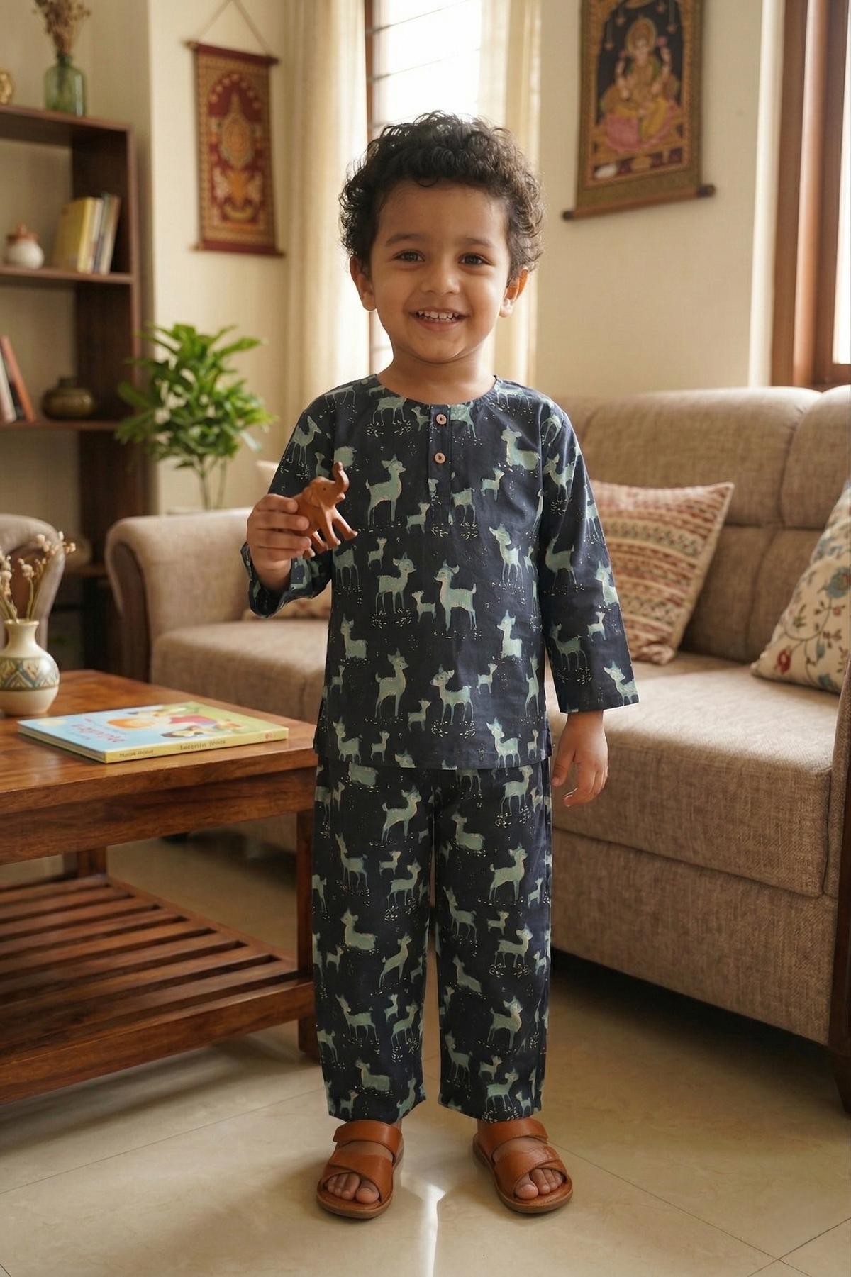 Navy Blue Lounge Wear