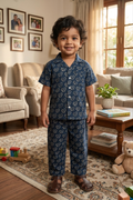 Deep Navy Blue Lounge Wear