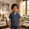 Deep Navy Blue Lounge Wear