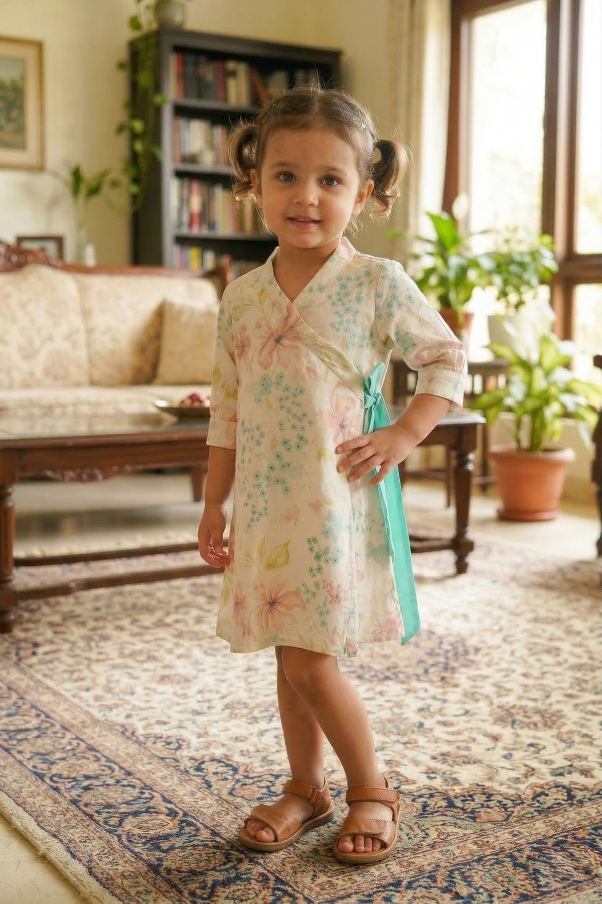 Soft Off-White Frock