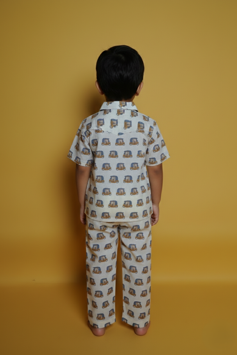 Cream Lounge Wear