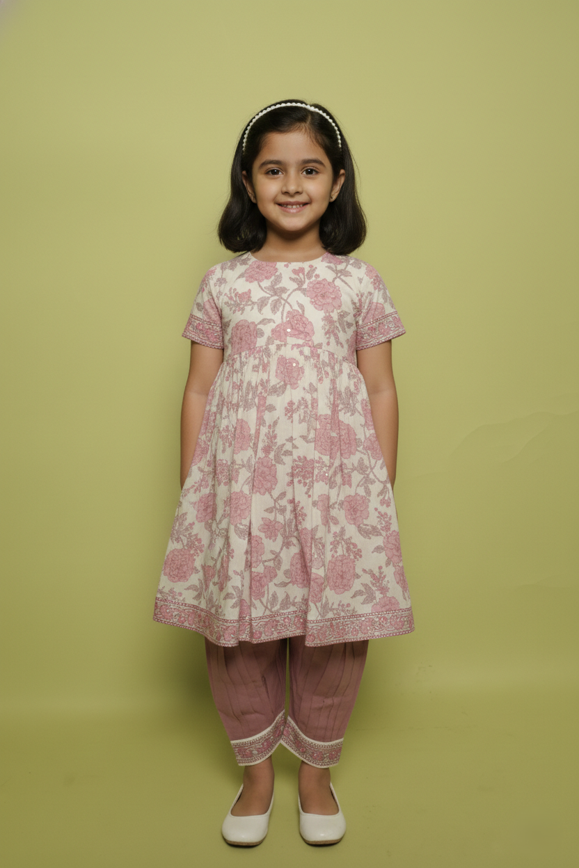 White Kurta Salwar Dupatta