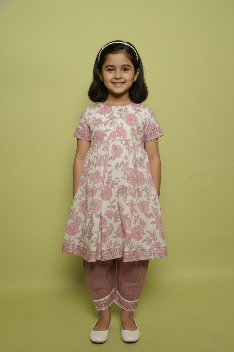 White Kurta Salwar Dupatta