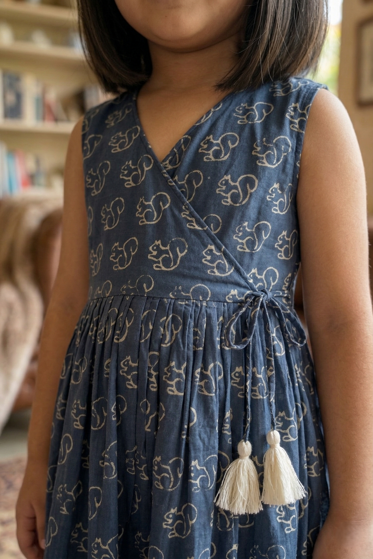 Navy Blue Frock