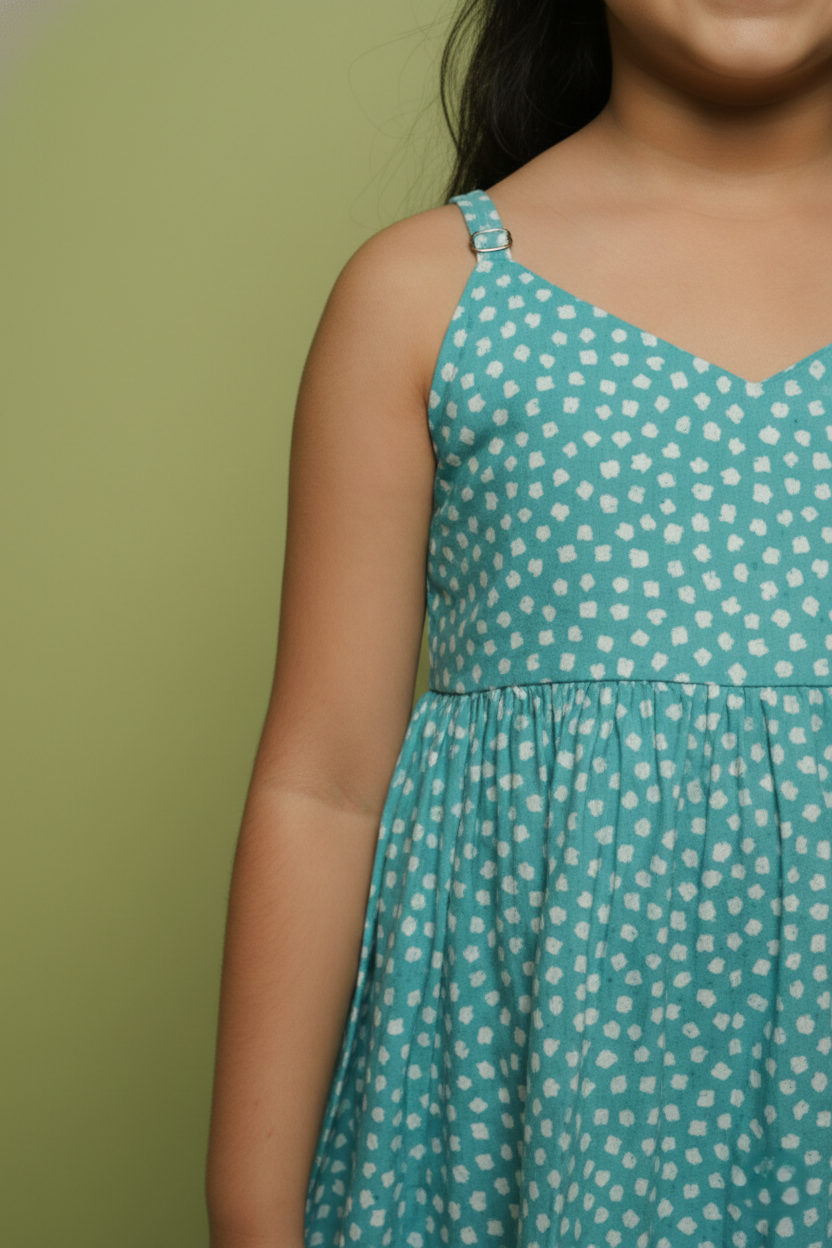 Sea Blue Frock